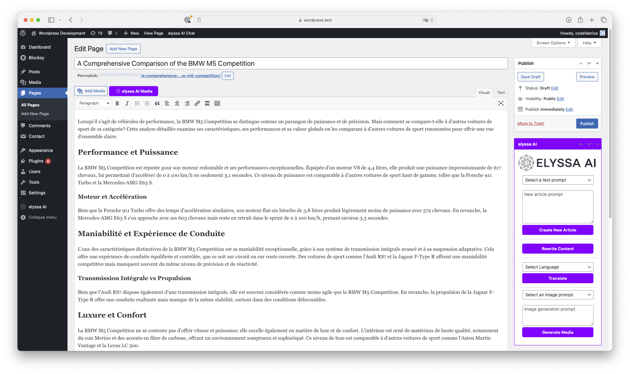 Classic Editor - Pages Integration
